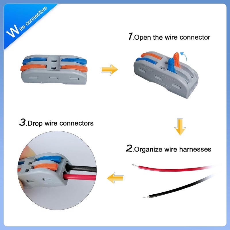 HUSETOO محرك تيار مستمر عالي العزم 12V/24V، محرك هادئ لمشاريع DIY مع موصل كابل لمحركات كهربائية ومولدات، 30W CW/CCW 3500/7000RPM (عمود دوار ملولب) - Image 5